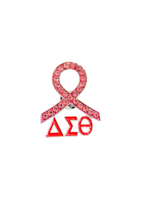 Pink Ribbon DST Pin