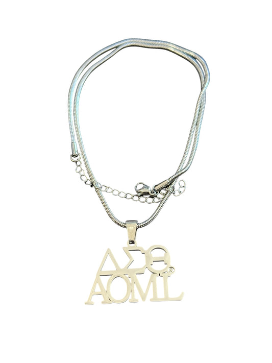 Delta AOML Stainless Necklace