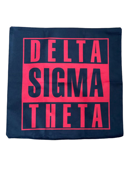 Delta Sigma Theta Pillow Cover Set