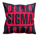 Delta Sigma Theta Pillow Cover Set