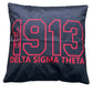 Delta Sigma Theta Pillow Cover Set