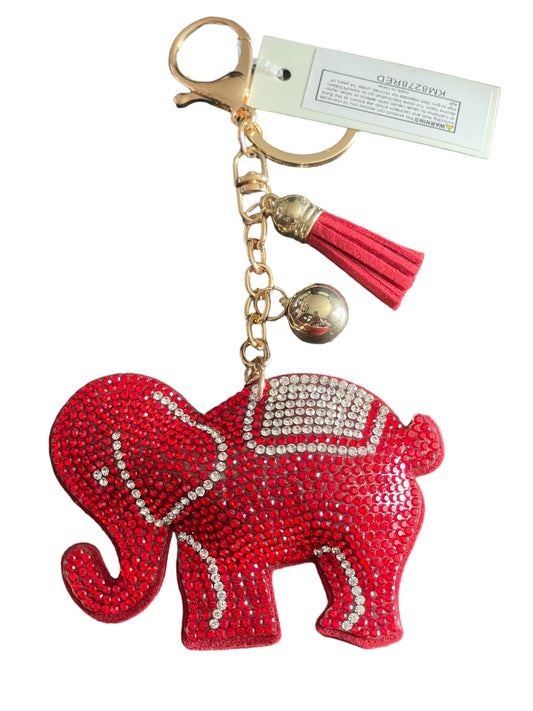 Elephant Bag Charm Keychain