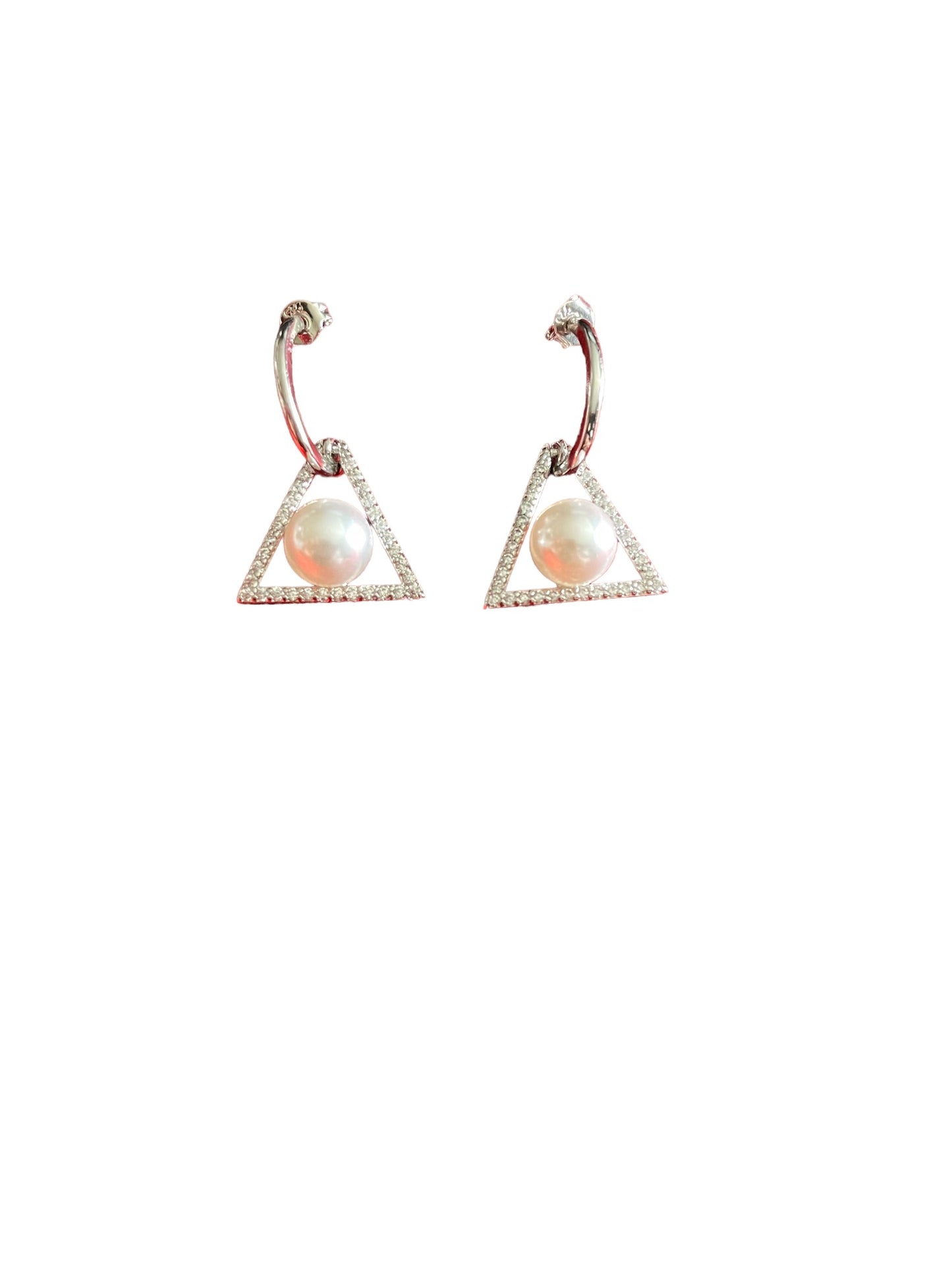 Dazzling Pyramid Earrings