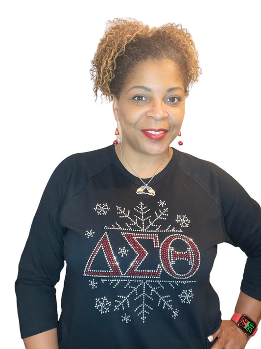 DST Snowflake Tee